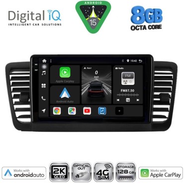 DIGITAL IQ BXK 20665_CPAA (9inc) MULTIMEDIA TABLET for SUBARU LEGACY - OUTBACK mod. 2002-2008 DIGITAL IQ BXK 20665_CPAA (9inc) MULTIMEDIA TABLET for SUBARU LEGACY - OUTBACK mod. 2002-2008