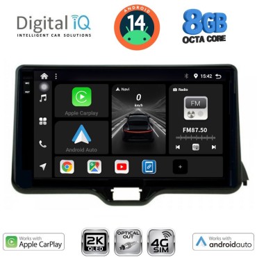 DIGITAL IQ BXK 20738_CPAA (10inc) MULTIMEDIA TABLET for TOYOTA YARIS mod. 2020&gt; - MAZDA 2 mod. 2023&gt;
