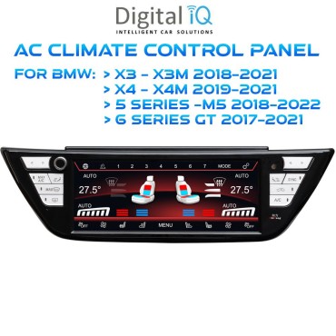 DIQ FZ 2025 CLIMATE CONTROL PANEL (8.8") for BMW X3 - X4 - S.5 - S.6 mod 2017-2022