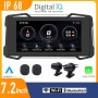 DIGITAL IQ PNA 7200_CPA (7.25inc) MOTORCYCLE NAVIGATOR (with TPMS - 2 CAMERAS)