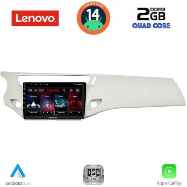 LENOVO LVD 2092WH_CPA (9inc) MULTIMEDIA TABLET for CITROEN C3 - DS3 mod. 2009-2016 (WHITE)