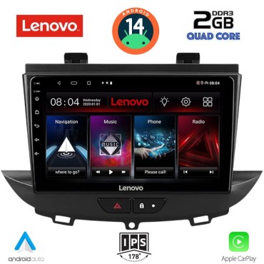 LENOVO LVD 2490_CPA (9inc) MULTIMEDIA TABLET for OPEL CROSSLAND – GRANDLAND mod. 2017&gt;