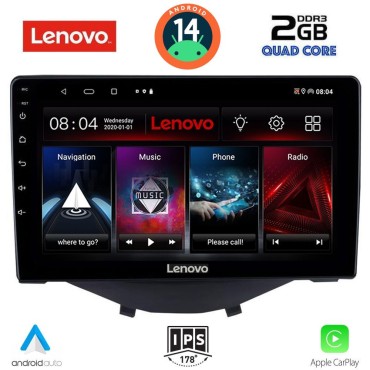 LENOVO LVD 2715_CPA CLIMA (9inc) MULTIMEDIA TABLET for CITROEN C1-PEUGEOT 108-TOYOTA AYGO mod. 2014&gt;