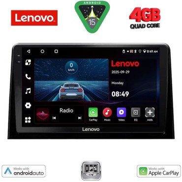 LENOVO LVE 8082_CPAA (10inc) MULTIMEDIA TABLET for CITROEN BERLINGO – OPEL COMBO – PEUGEOT PARTNER – TOYOTA PROACE mod. 2018&gt; - FIAT DOBLO mod. 2022&gt;