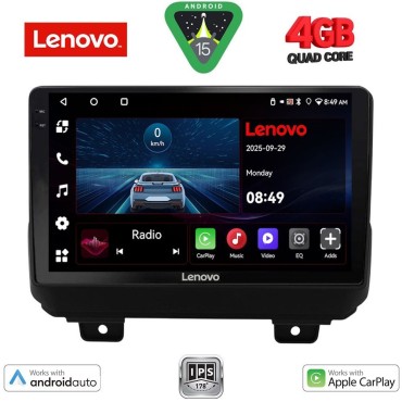 LENOVO LVE 8298_CPAA (9inc) MULTIMEDIA TABLET for JEEP WRANGLER mod. 2018&gt;