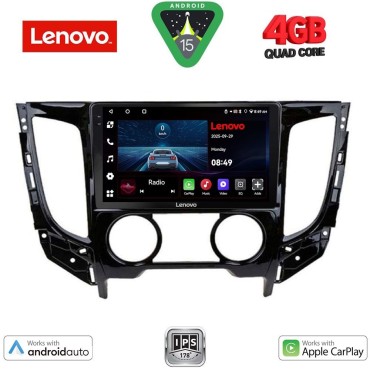 LENOVO LVE 8437_CPAA A/C (9inc) MULTIMEDIA TABLET for MITSUBISHI L200 mod. 2015&gt; με A/C