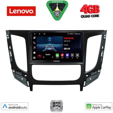 LENOVO LVE 8437_CPAA CLIMA (9inc) MULTIMEDIA TABLET for MITSUBISHI L200 mod. 2015&gt; με CLIMA