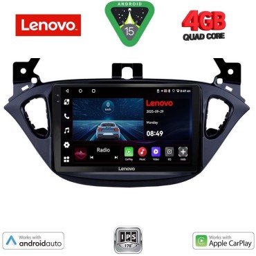LENOVO LVE 8486_CPAA (9inc) MULTIMEDIA TABLET for OPEL ADAM - CORSA E  mod. 2014-2021