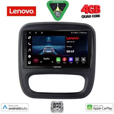 LENOVO LVE 8499_CPAA (9inc) MULTIMEDIA TABLET for OPEL VIVARO – RENAULT TRAFIC – FIAT TALENDO – NISSAN NV 300 mod. 2014&gt;