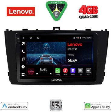 LENOVO LVE 8705BL_CPAA (9inc) MULTIMEDIA TABLET for TOYOTA AVENSIS (T27) mod. 2009-2015 (BLACK)