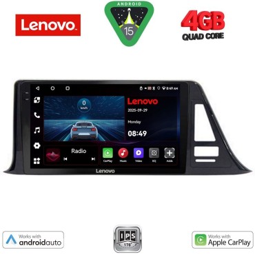 LENOVO LVE 8709_CPAA (9inc) MULTIMEDIA TABLET for TOYOTA CH-R mod. 2017&gt;