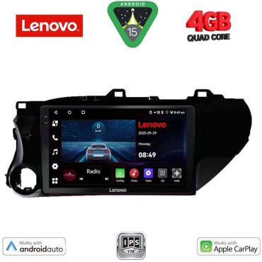 LENOVO LVE 8721_CPAA (10inc) MULTIMEDIA TABLET for TOYOTA HILUX mod. 2017> LENOVO LVE 8721_CPAA (10inc) MULTIMEDIA TABLET for TOYOTA HILUX mod. 2017>
