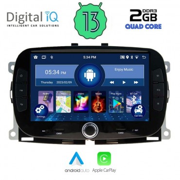 DIGITAL IQ MSD 098_CPA (7" DECK) MULTIMEDIA for FIAT 500 mod. 2016&gt;