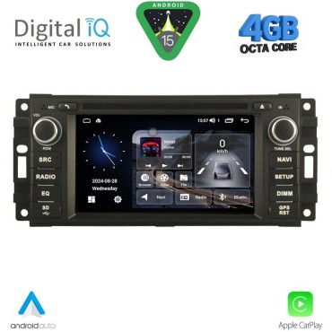 DIGITAL IQ MSG 424_CPA (7” DECK) MULTIMEDIA SYSTEM for JEEP ALL mod. 2005-2018