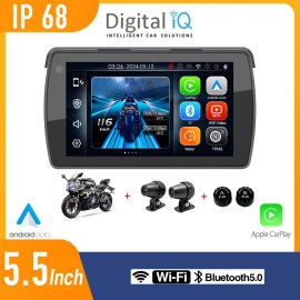 DIGITAL IQ PNA 5500_CPA (5.5inc) MOTORCYCLE NAVIGATOR (with TPMS - 2 CAMERAS)