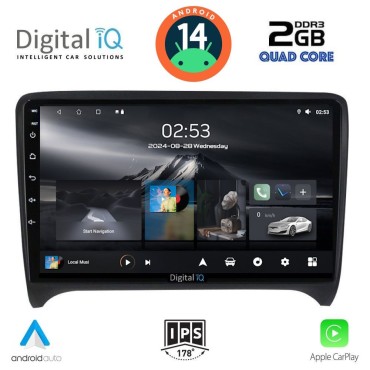 DIGITAL IQ RSB 1009_CPA (9inc) MULTIMEDIA TABLET for AUDI TT  mod. 2007-2015 DIGITAL IQ RSB 1009_CPA (9inc) MULTIMEDIA TABLET for AUDI TT  mod. 2007-2015