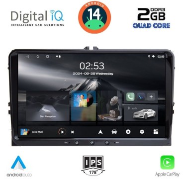 DIGITAL IQ RSB 190_GPS (9inc) MULTIMEDIA TABLET for SEAT - SKODA - VW mod. 2004-2014