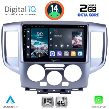 DIGITAL IQ RTG 4458SL_CPA (9inc) MULTIMEDIA TABLET for NISSAN NV 200 mod. 2009&gt; (SILVER)