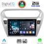 DIGITAL IQ RTG 4511SL_CPA (9inc) MULTIMEDIA TABLET for CITROEN ELYSEE – PEUGEOT 301 mod. 2013&gt; (SILVER)