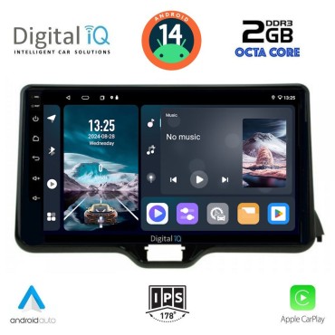 DIGITAL IQ RTG 4738_CPA (10inc) MULTIMEDIA TABLET for TOYOTA YARIS mod. 2020&gt; - MAZDA 2 mod. 2023&gt;