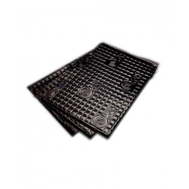 SILENT COAT 2mm Mat Volume Black (Αντικραδασμικό Φύλλο Αυτοκινήτου 375x250mm - 1pc - 0.09τ.μ.)