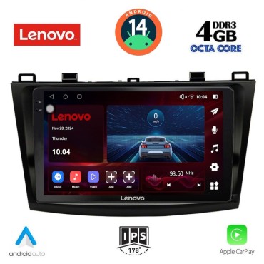 LENOVO SSV 8366_CPA (9inc) MULTIMEDIA TABLET for MAZDA 3 mod. 2009-2014 LENOVO SSV 8366_CPA (9inc) MULTIMEDIA TABLET for MAZDA 3 mod. 2009-2014