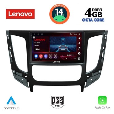 LENOVO SSV 8437_CPA CLIMA (9inc) MULTIMEDIA TABLET for MITSUBISHI L200 mod. 2015&gt; με CLIMA