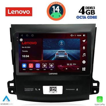 LENOVO SSV 8442_CPA (9inc) MULTIMEDIA TABLET for CITROEN C-CROSSER | MITSUBISHI OUTLANDER | PEUGEOT 4007  mod. 2006-2012