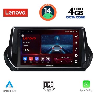 LENOVO SSV 8509_CPA (9inc) MULTIMEDIA TABLET for PEUGEOT 208 - 2008 mod. 2021&gt;