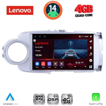 LENOVO SSV 8737SL_CPA (9inc) MULTIMEDIA TABLET for TOYOTA YARIS mod. 2011-2015 (SILVER)