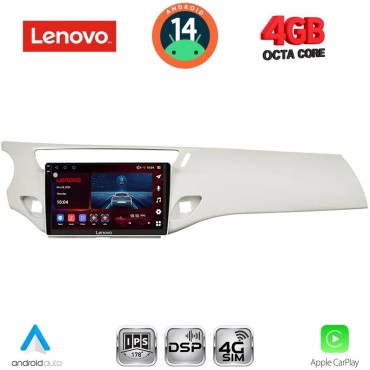 LENOVO SSV 8092WH_CPA (9inc) MULTIMEDIA TABLET for CITROEN C3 - DS3 mod. 2009-2016 (WHITE)