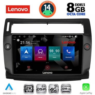 LENOVO SSW 10084BL_CPA (9inc) MULTIMEDIA TABLET for CITROEN C4  mod. 2004-2011 (BLACK)