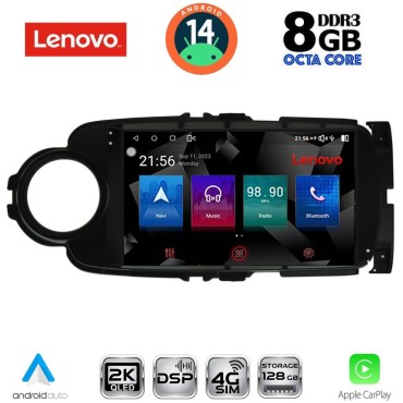 LENOVO SSW 10737BL_CPA (9inc) MULTIMEDIA TABLET for TOYOTA YARIS mod. 2011-2015 (BLACK)