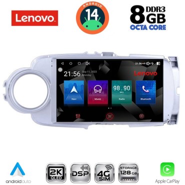 LENOVO SSW 10737SL_CPA (9inc) MULTIMEDIA TABLET for TOYOTA YARIS mod. 2011-2015 (SILVER)