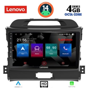 LENOVO SSX 9325_CPA (9inc) MULTIMEDIA TABLET for KIA SPORTAGE mod. 2010-2015