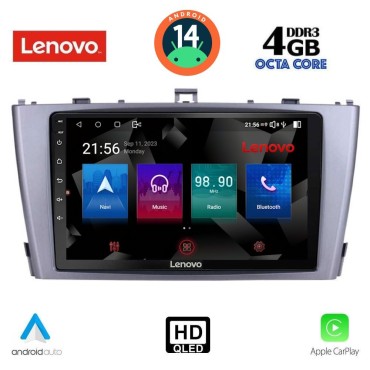 LENOVO SSX 9705SL_CPA (9inc) MULTIMEDIA TABLET for TOYOTA AVENSIS (T27) mod. 2009-2015 (SILVER)