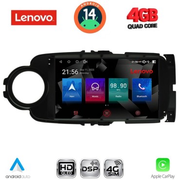 LENOVO SSX 9737BL_CPA (9inc) MULTIMEDIA TABLET for TOYOTA YARIS mod. 2011-2015 (BLACK)