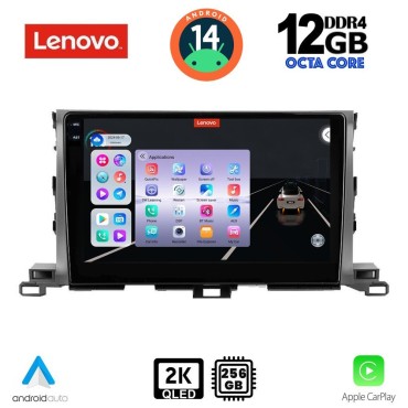 LENOVO SSZ 12700_CPA (10inc) MULTIMEDIA TABLET for TOYOTA HIGHLANDER mod. 2014-2019