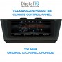 DIGITAL IQ CCP 750_CP (6.9") (MQB) VW PASSAT B8 - ARTEON mod. 2016> CLIMATE CONTROL PANEL