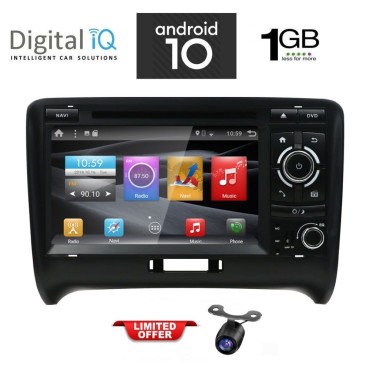 DIGITAL IQ X078_GPS (7'' DVD) MULTIMEDIA SYSTEM for AUDI ΤΤ mod. 2007-2015 DIGITAL IQ X078_GPS (7'' DVD) MULTIMEDIA SYSTEM for AUDI ΤΤ mod. 2007-2015