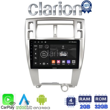 CLARION GL31006 Οθόνη OEM Multimedia Αυτοκινήτου για Hyundai Tucson 2004 > 2010 (CarPlay/AndroidAuto/BT/GPS/WIFI/GPRS)