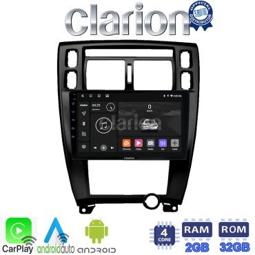 CLARION GL31006B Οθόνη OEM Multimedia Αυτοκινήτου για TUCSON 2004 > 2010 (CarPlay/AndroidAuto/BT/GPS/WIFI/GPRS)