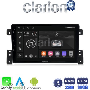 CLARION GL31053 Οθόνη OEM Multimedia Αυτοκινήτου για SUZUKI G.VITARA 2005>2015 (CarPlay/AndroidAuto/BT/GPS/WIFI/GPRS)