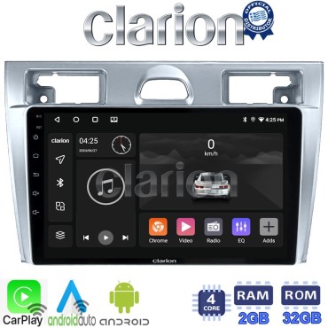 CLARION GL31140 Οθόνη OEM Multimedia Αυτοκινήτου για Ford Fiesta 2006 -> 2008 (CarPlay/AndroidAuto/BT/GPS/WIFI/GPRS)