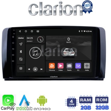 CLARION GL31215 Οθόνη OEM Multimedia Αυτοκινήτου για Benz R-class (W251) 2006>2014 (CarPlay/AndroidAuto/BT/GPS/WIFI/GPRS)