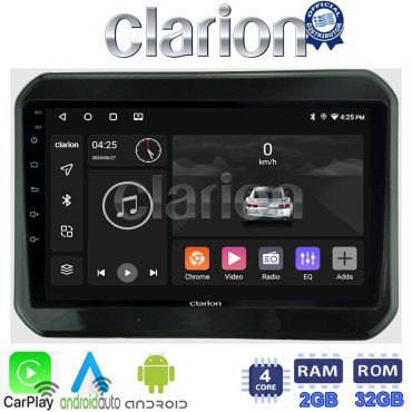 CLARION GL31232 Οθόνη OEM Multimedia Αυτοκινήτου για SUZUKI IGNIS 2016> (CarPlay/AndroidAuto/BT/GPS/WIFI/GPRS)