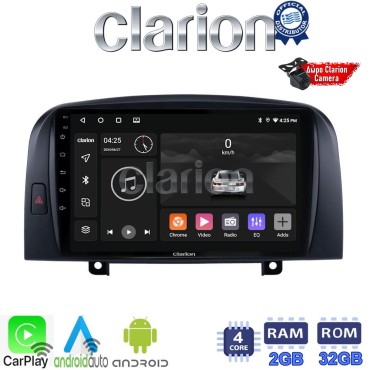 CLARION GL31247 Οθόνη OEM Multimedia Αυτοκινήτου για Hyundai Sonata 2006 > 2009 (CarPlay/AndroidAuto/BT/GPS/WIFI/GPRS)