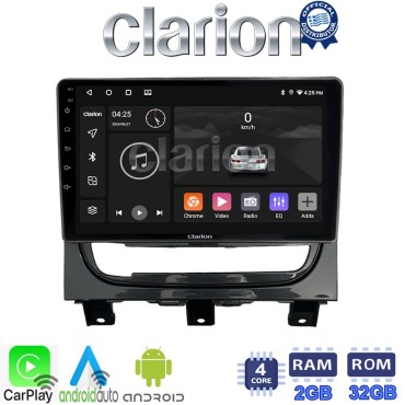 CLARION GL31257 Οθόνη OEM Multimedia Αυτοκινήτου για Fiat Strada 2012 > 2020 (CarPlay/AndroidAuto/BT/GPS/WIFI/GPRS)