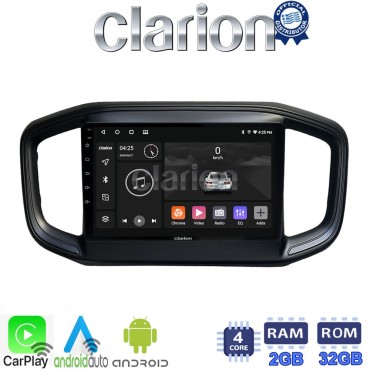 CLARION GL31259 Οθόνη OEM Multimedia Αυτοκινήτου για Fiat Strada 2021> (CarPlay/AndroidAuto/BT/GPS/WIFI/GPRS)