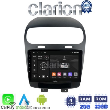 CLARION GL31261 Οθόνη OEM Multimedia Αυτοκινήτου για Fiat Freemont 2008> (CarPlay/AndroidAuto/BT/GPS/WIFI/GPRS)